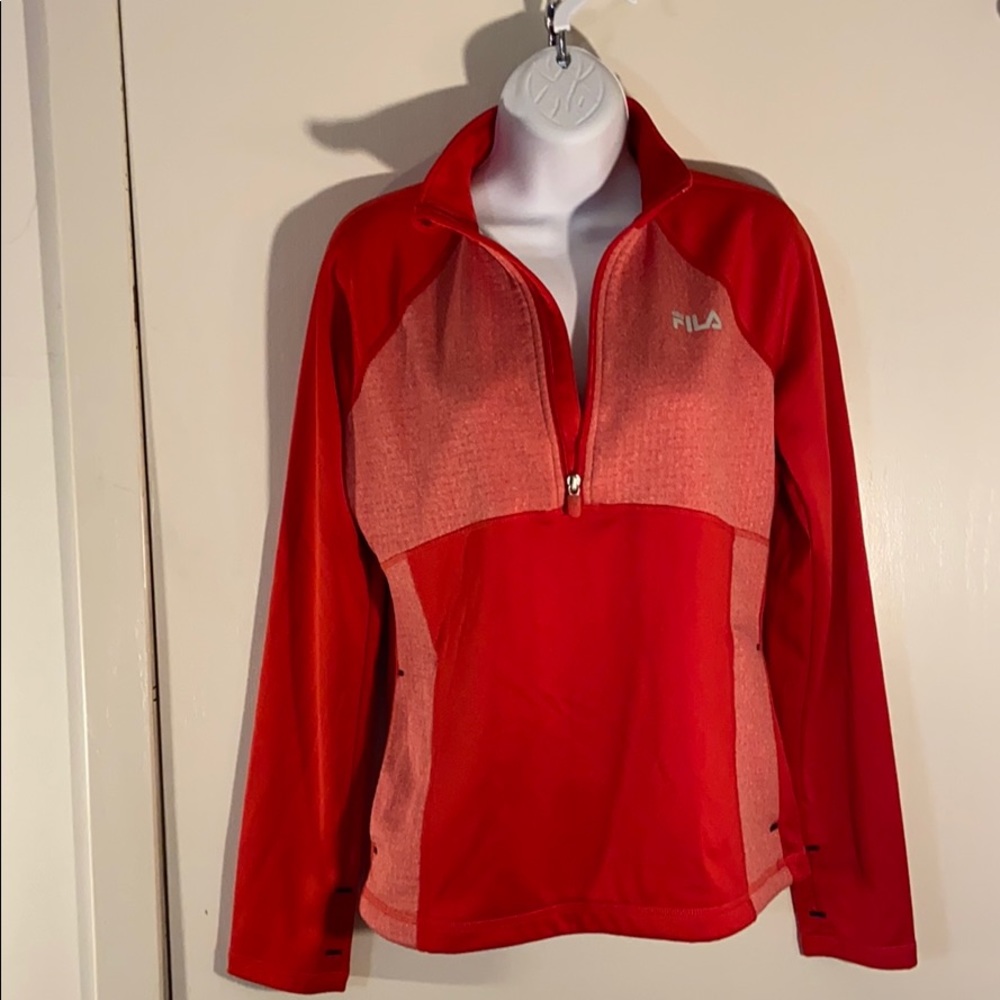 Fila 1/2 zip Sz M top